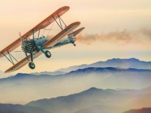 Tour en avion à deux