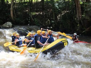 Activité de Rafting