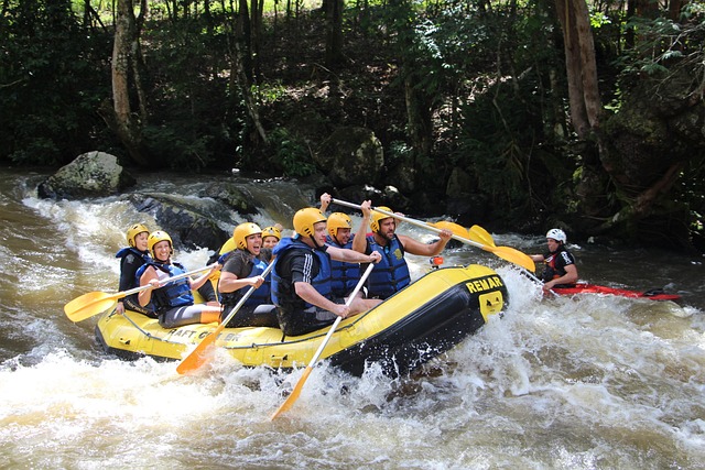 Activité de Rafting